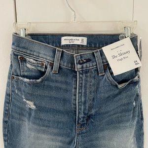 Abercrombie high rise jeans